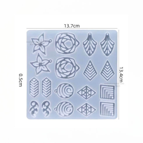 18 In 1 Jewellery Earring Mould